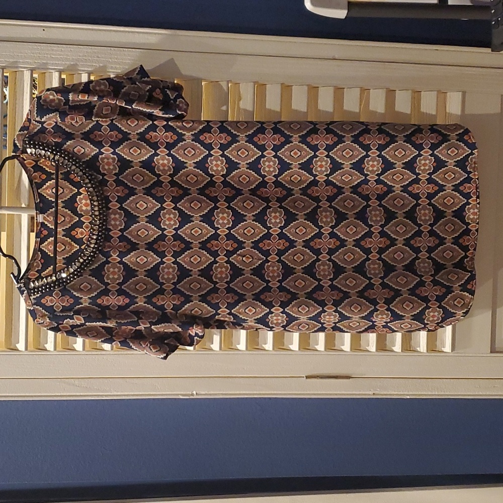 Tribal print dress
